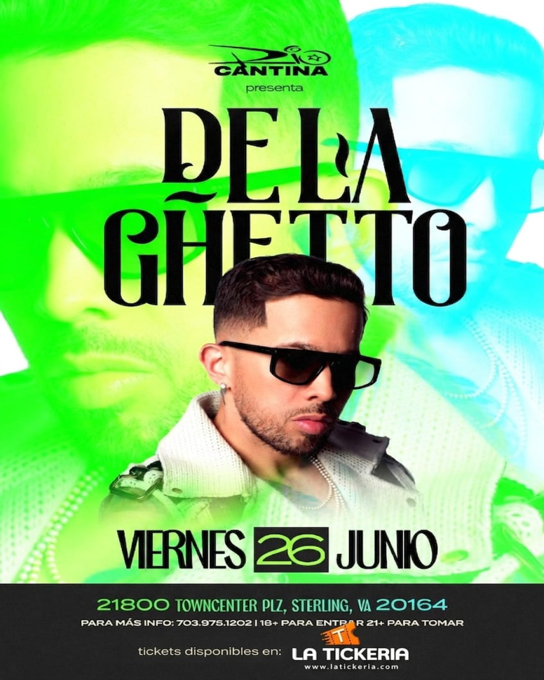 DE LA GUETTO EN VIVO RIO CANTINA