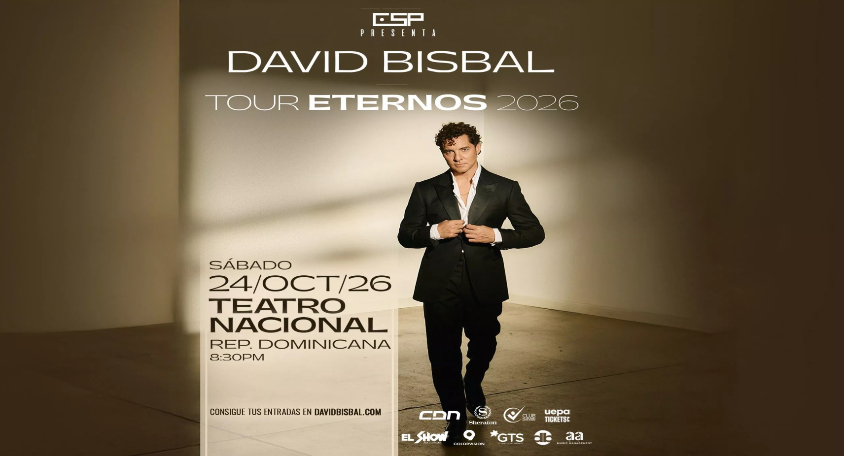 DAVID BISBAL TEATRO NACIONAL