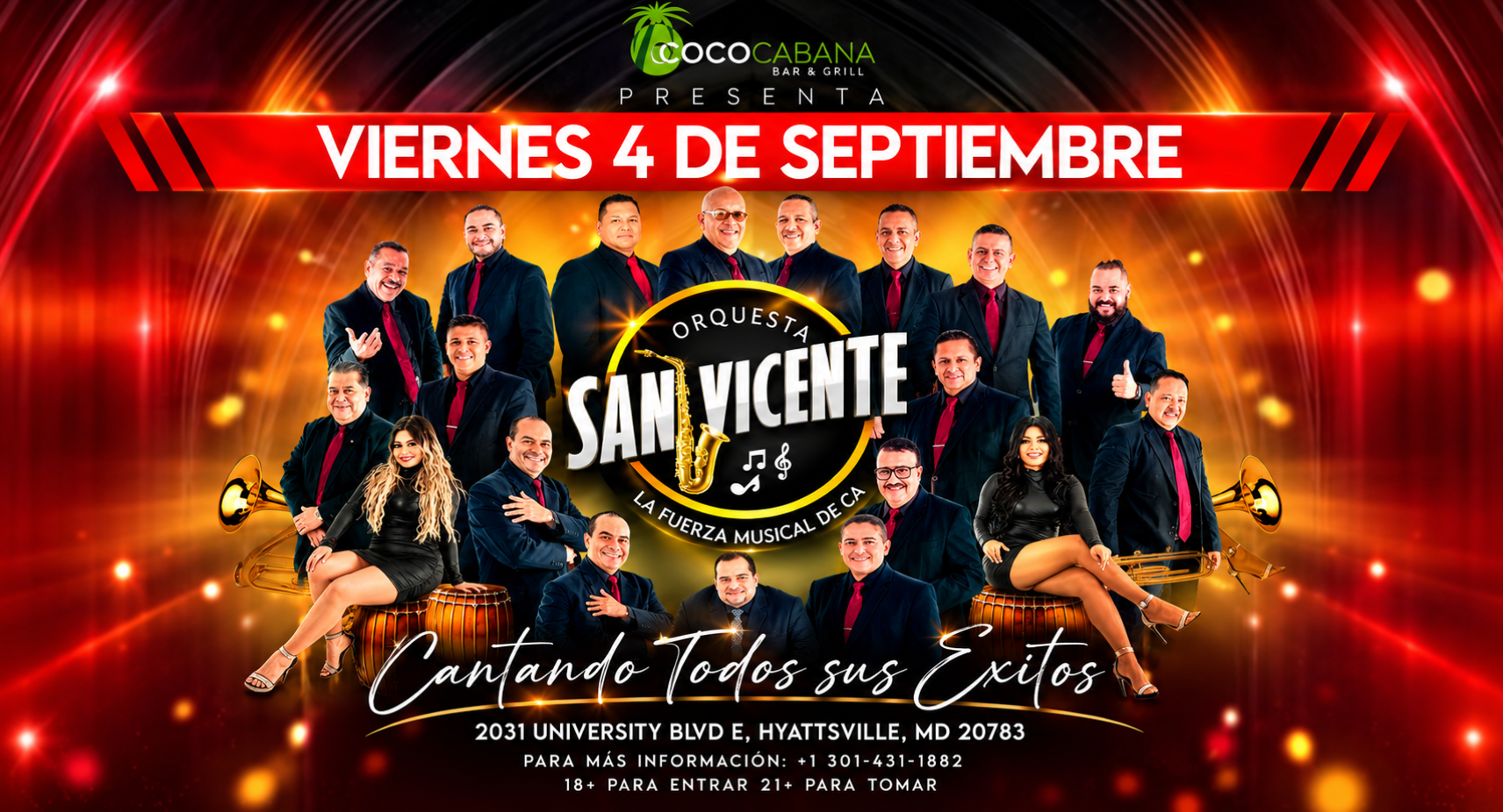ORQUESTA SAN VICENTE COCO CABANA
